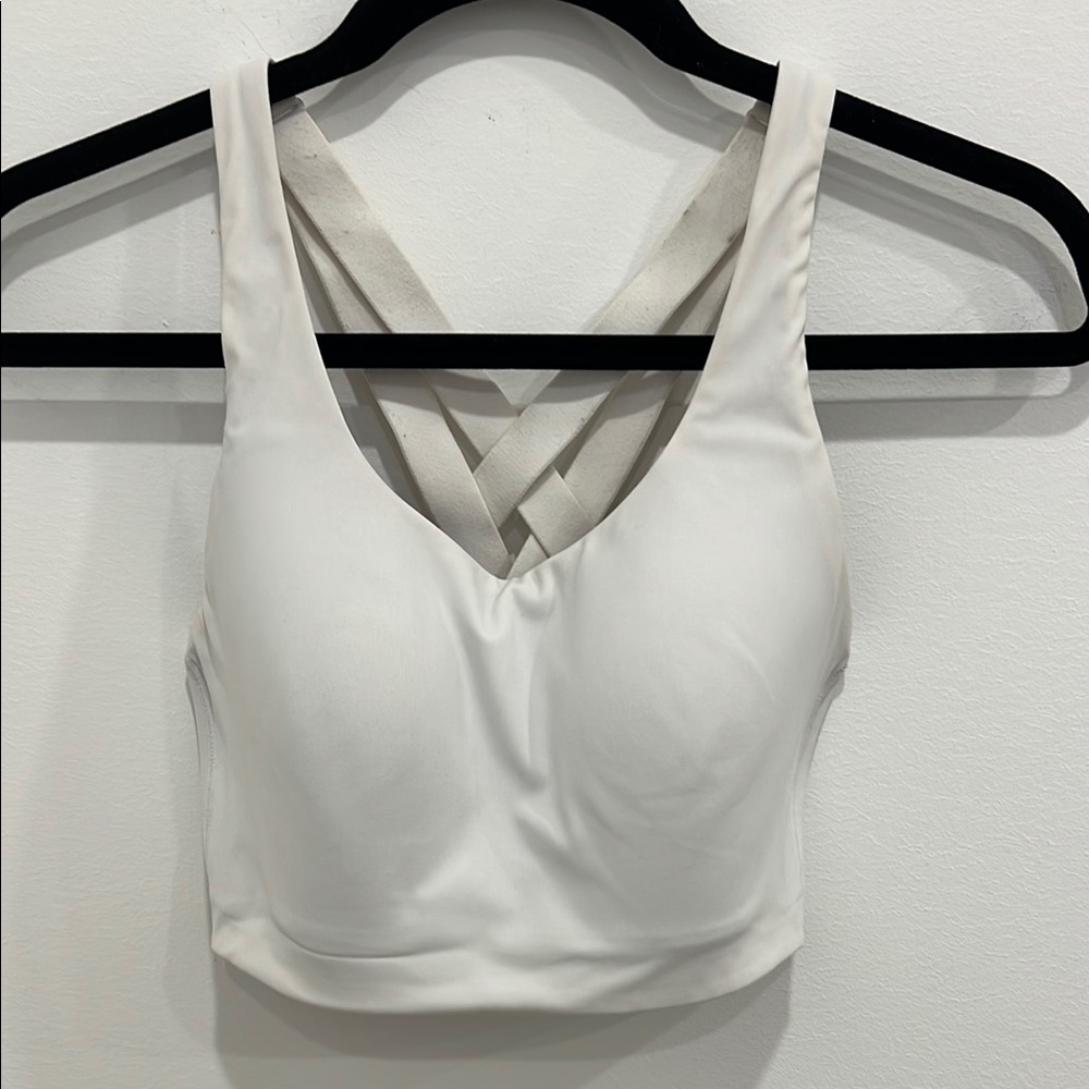 Lululemon Athletica White Sports Bra